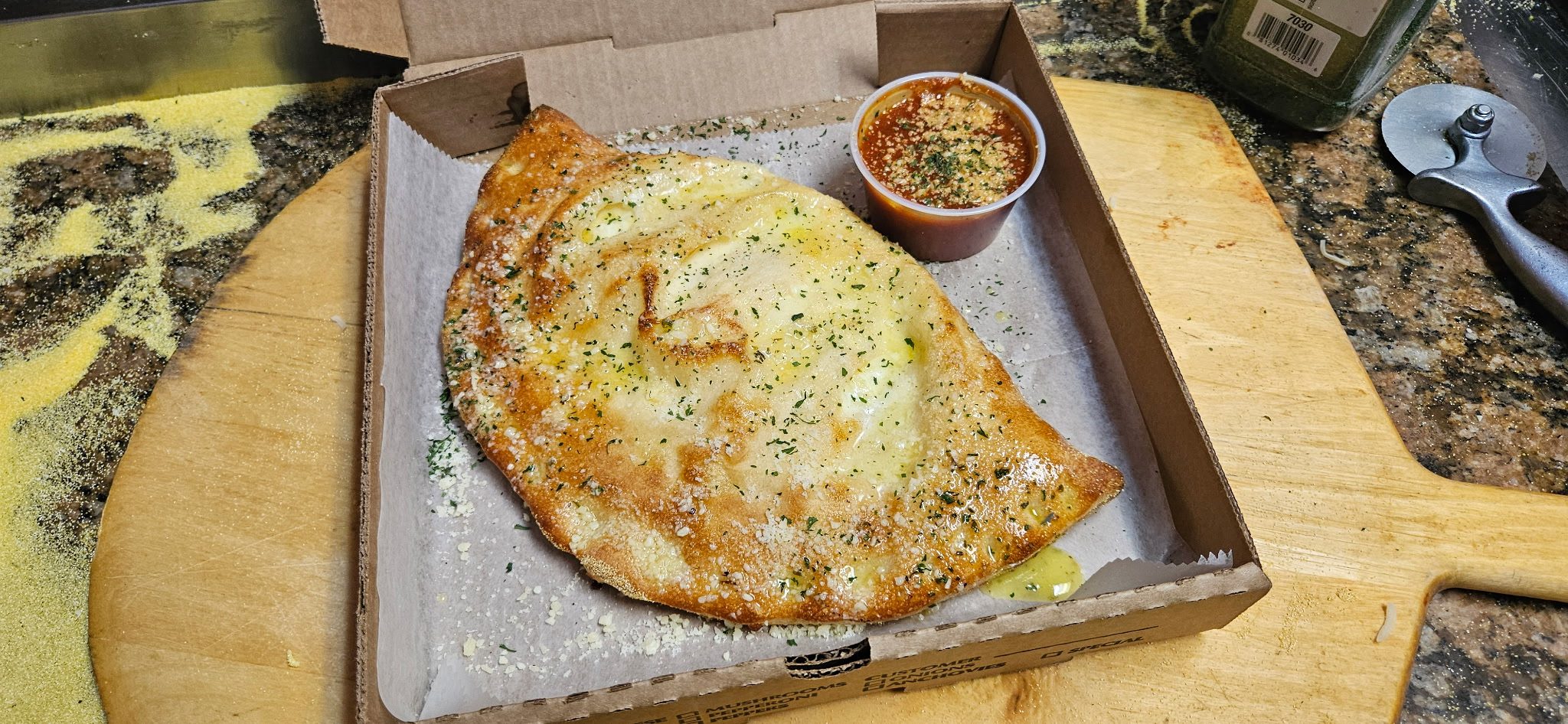 Custom Calzone.