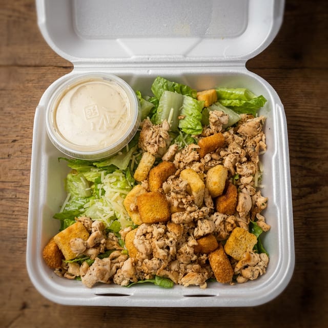 Chicken Caesar Salad.