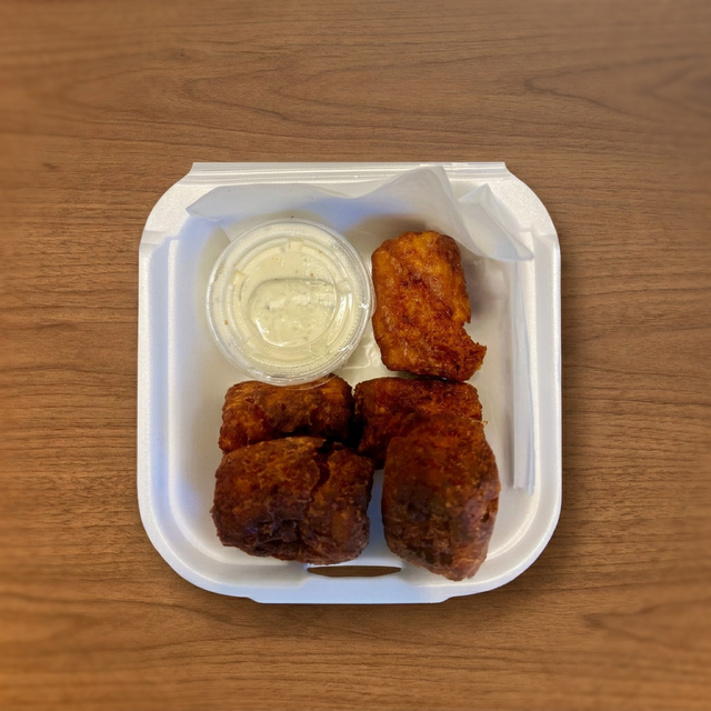 Buffalo Chicken Tater Kegs.
